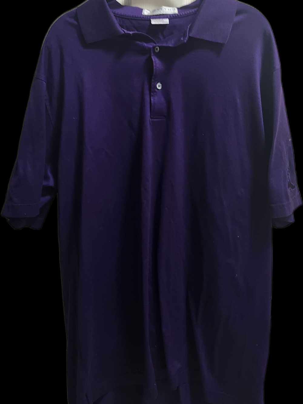 Martin Golf Polo Shirt Mens Large Purple 100% Pima Cotton Timeless As The Game